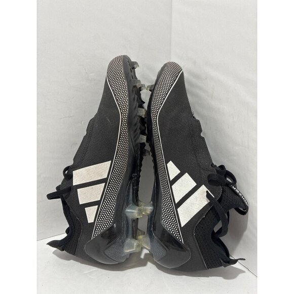 Adidas Adizero Electric 1 Mens Shoes Sz 10 Black White Lace-Up Football Cleats - Picture 5 of 7